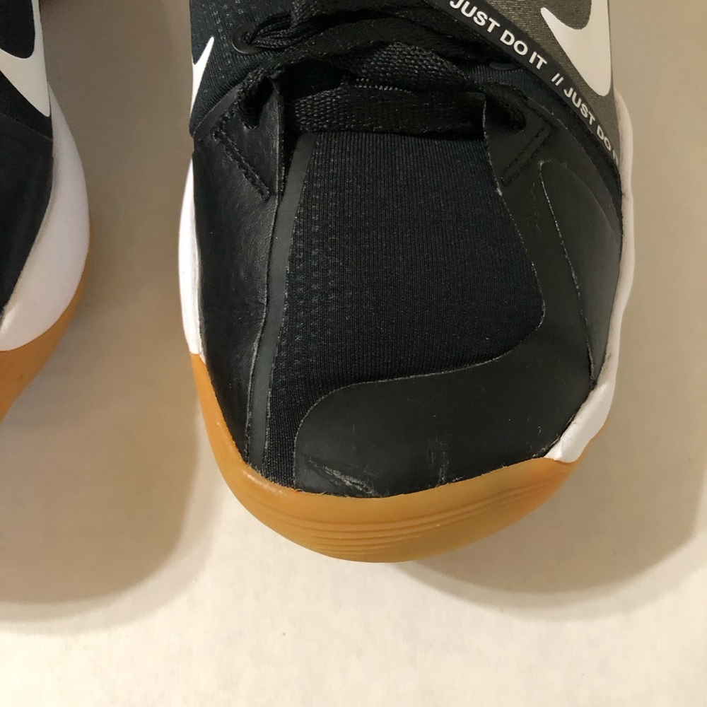 Nike Hyperset men’s size 7.5 black white CI2956-010 athletic tennis shoe sneaker - Picture 4 of 13